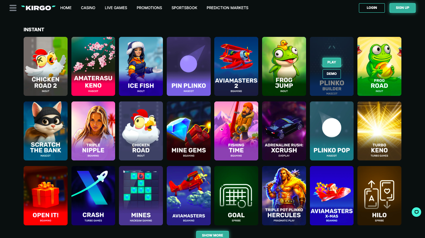 Kirgo Instant Games